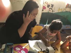 Nurlela Gives One-On-One Help