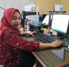 Firiyah is doing an internship as bookkeeping