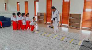 Pre School in Taekwondo Class
