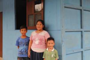 Putra, Desti and Azam visit the new school