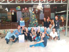 LKC staff at our Christmas celebration