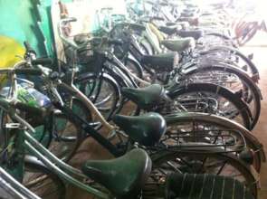 Donated bikes