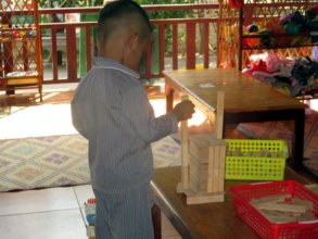 Playing at LKC preschool
