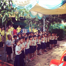 LKC preschool grads sing to thank their parents