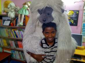 Gopi and his gorilla