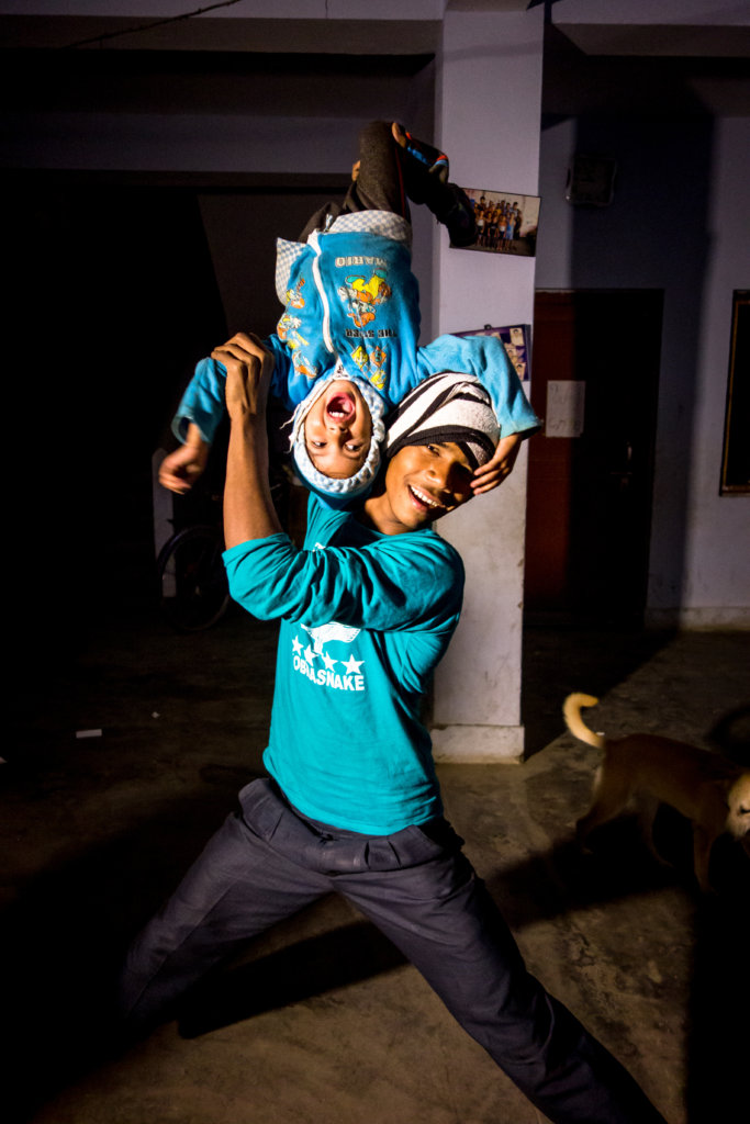 Fun time at our home