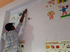 Decorating the Day Care Centre