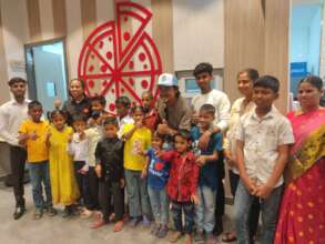 Outing to a newly opened pizza place in Birgunj