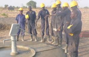 The first well drilled by WFSS in 2017