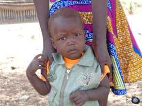 With a well in his village, this child is thriving