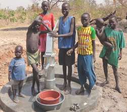 Children at well