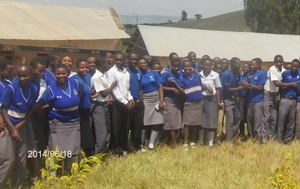 High school students in Rubaare