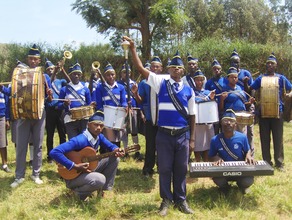 The high school band