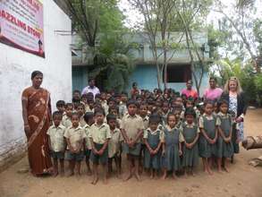 Children with the USA visiter
