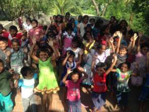 children welcome school new year