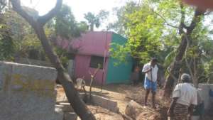compoud wall damaged1