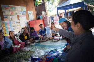 It's time to hand out new clothes and shoes!