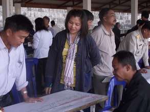 P'Too during a workshop!