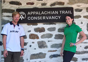 Lauren & Kramer Half-Way at Harper's Ferry