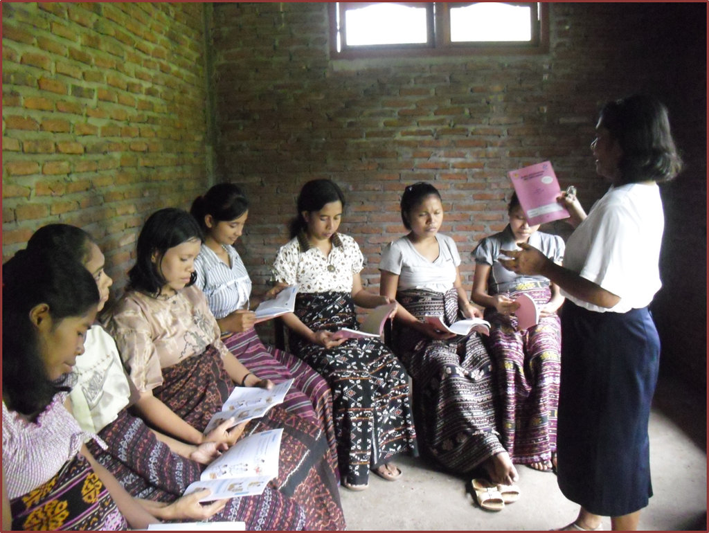 Health Book in Bahasa to Remote Indonesian Islands