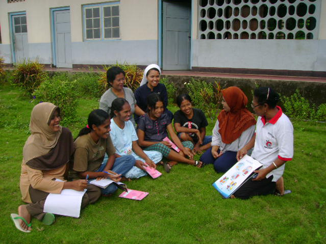 Health Book in Bahasa to Remote Indonesian Islands