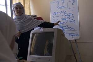 Empower Afghan girls with computer skills