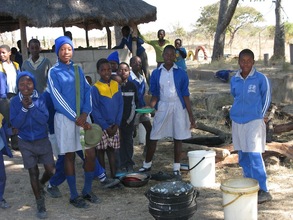 Lunch time at Marula School