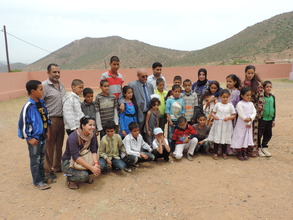 A group photo from 2014 water school