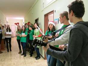 Carolling in our hospital