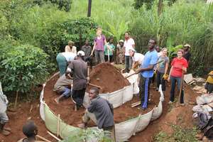 Building gardens with the community