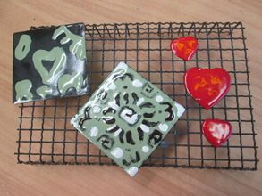 The fruit of out enameling workshop