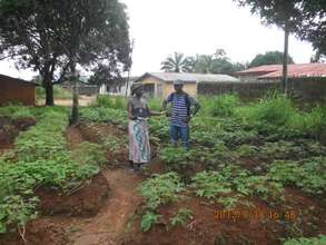 Onsite training with gardeners