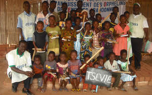 Some of the children who will benefit