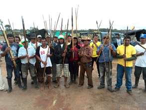 Indian Guard, Land Reclamation, Cumaribo, Vichada