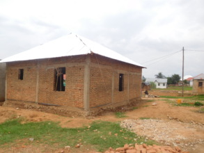 #1. A home in construction for a widow