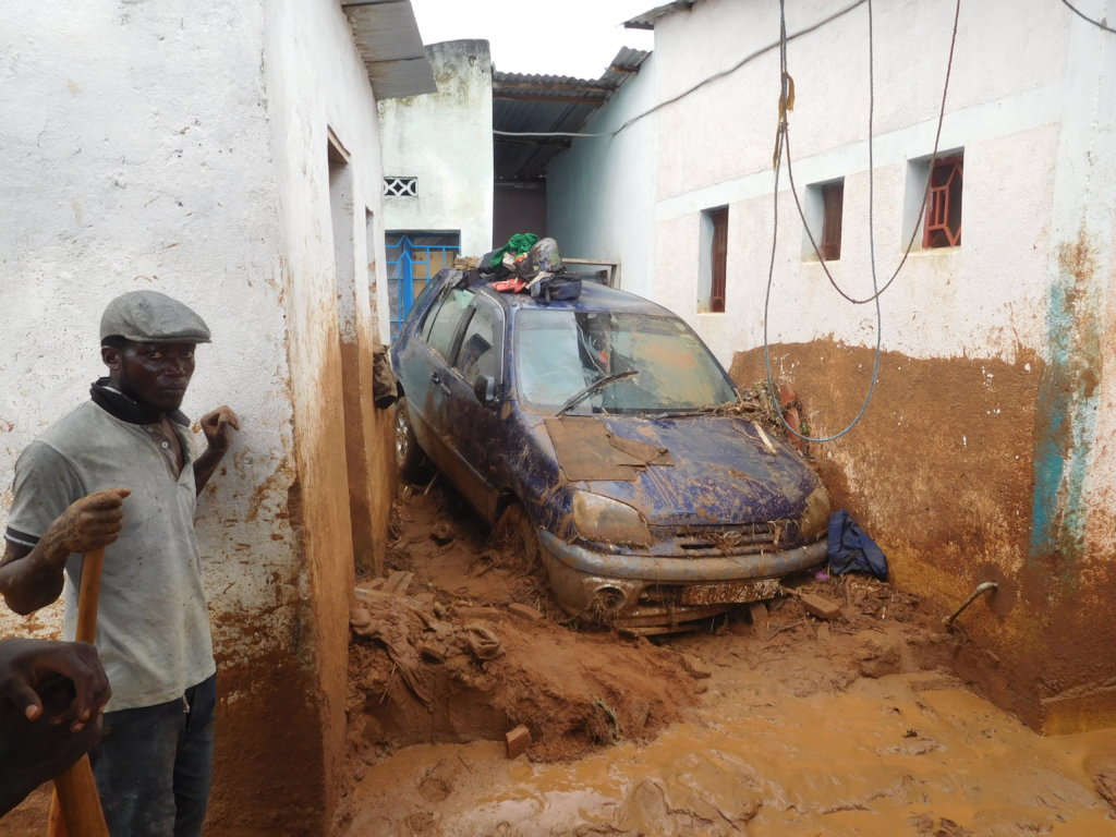 HELPING CARAMA  SURVIVORS OF FLOODING DISASTER