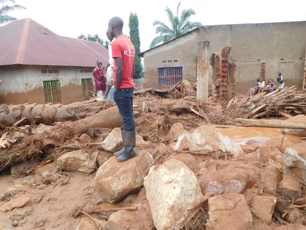 HELPING CARAMA  SURVIVORS OF FLOODING DISASTER