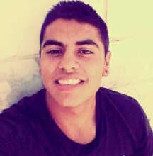 Antonio, a happy young man accomplishing his goals
