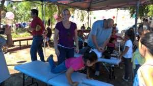 The kids love the attention and feel better too!