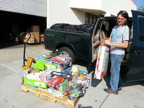Many Toys are donated!