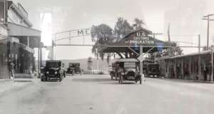 Perhaps when border crossing was simpler.