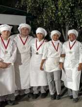 Award winning chef team - one of our sponsored.