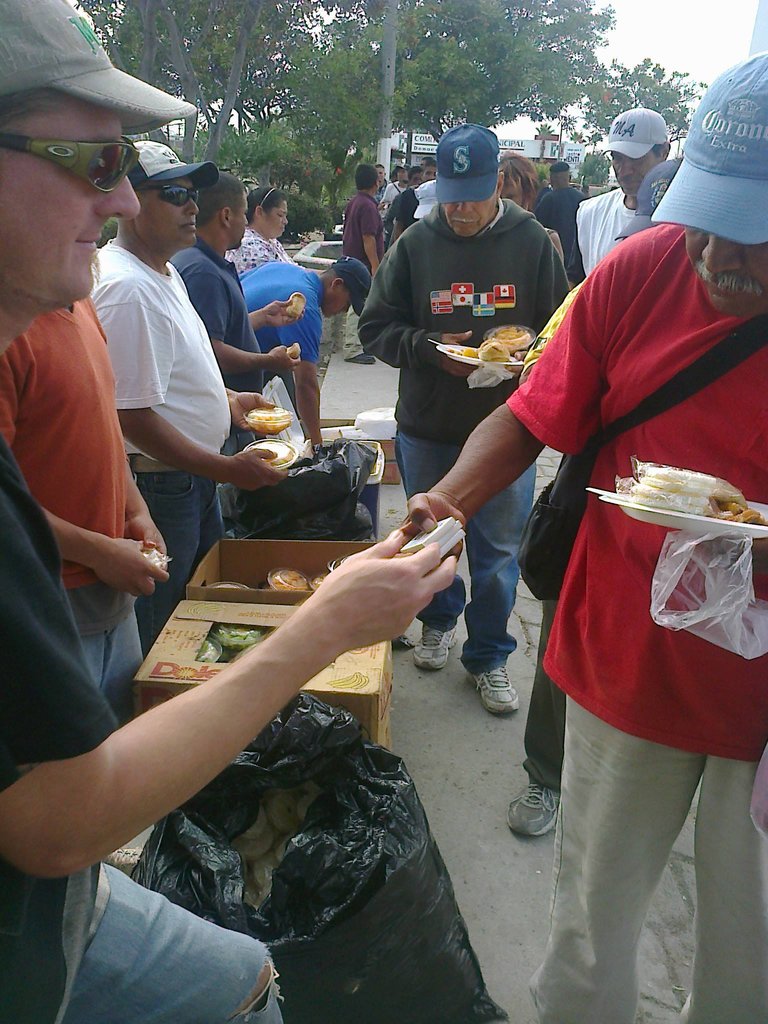 Food and basic needs for the poor.