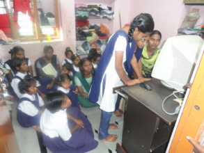 Empowerment of girl children via computer training