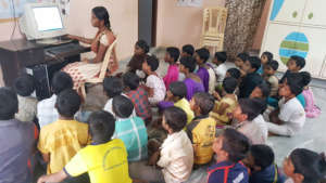 JoyHome Children learning Computer SkillsTraining