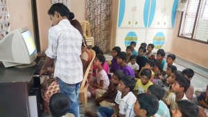 Orphan Children in India learning skills training