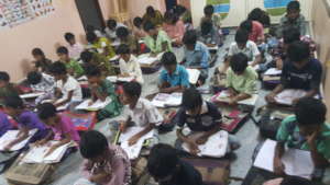 Orphan Children in Joyhome Orphanage getting skils