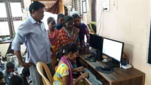 computer skills for deprived street children