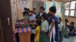 Computer skills training to orphanage children