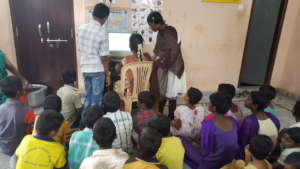 computer skills training to seruds orphanage child